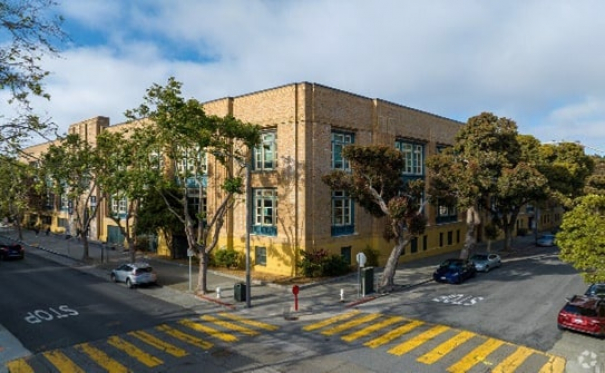 Aerial view of a Philco client in San Francisco California